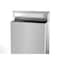 Alpine Industries 12 Gal. Stainless Steel Leak-Proof Recessed Mounted Waste Receptacle Trash Can ALP493-MK - alternate 3